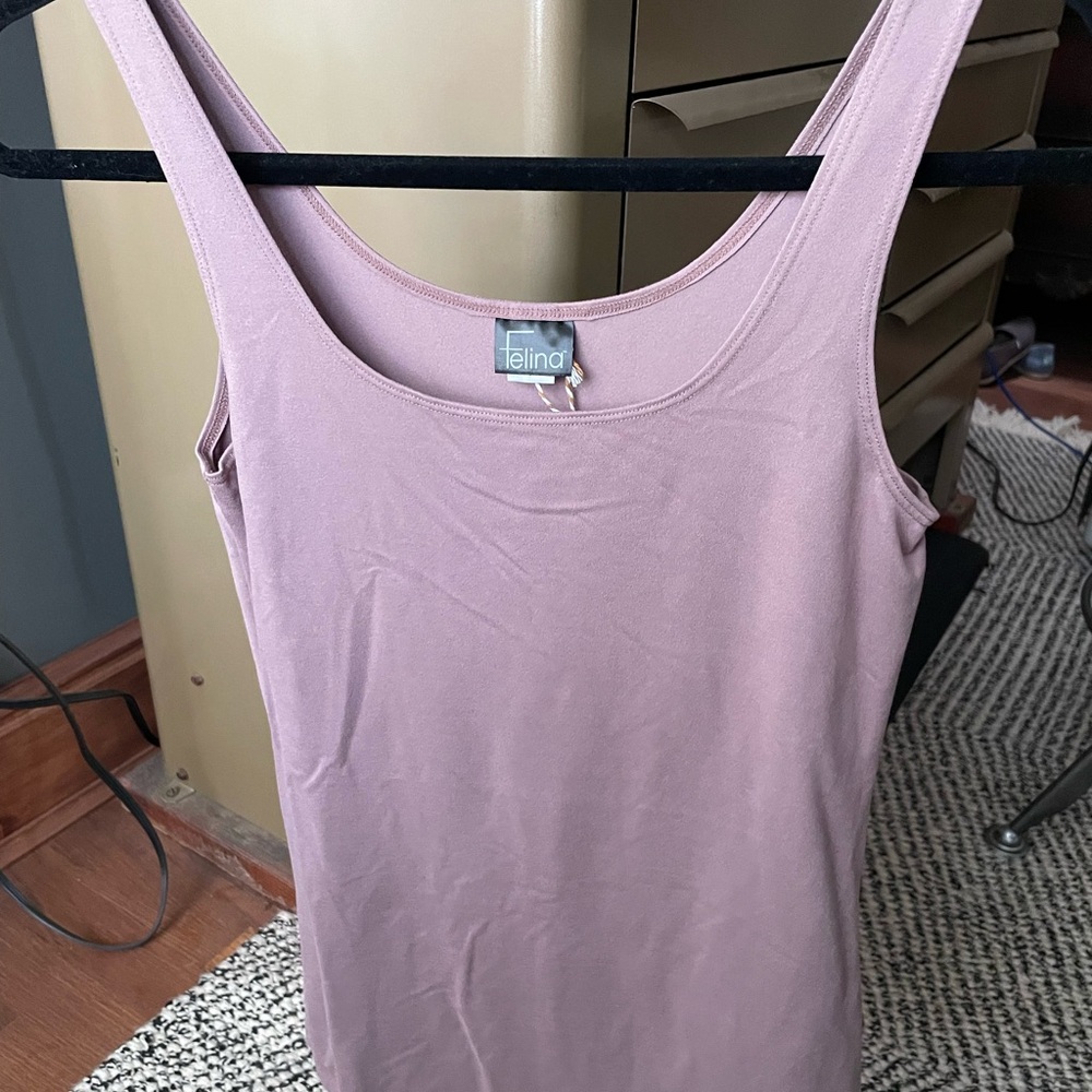 Felina Dusty Pink Women's Tank Top